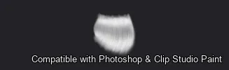 Braid Studio brush 15 of 33 — Photoshop & Clip Studio Paint .abr preview