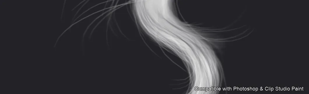 Braid Studio brush 16 of 33 — Photoshop & Clip Studio Paint .abr preview