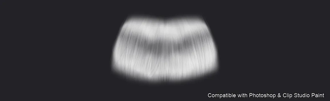 Braid Studio brush 19 of 33 — Photoshop & Clip Studio Paint .abr preview