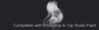 Braid Studio brush 24 of 33 — Photoshop & Clip Studio Paint .abr preview