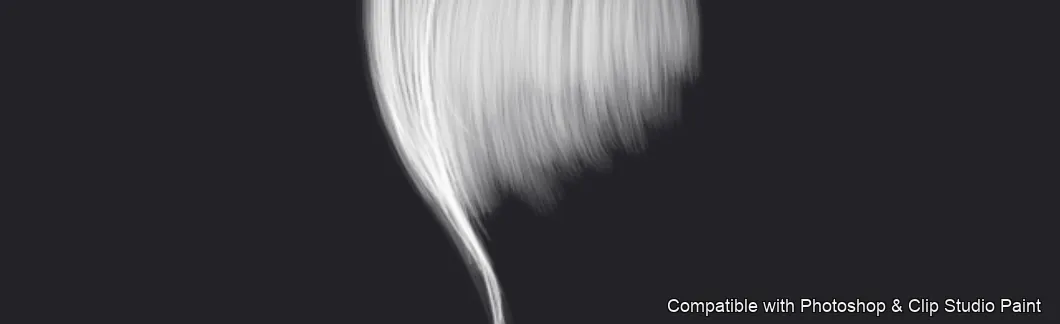 Braid Studio brush 26 of 33 — Photoshop & Clip Studio Paint .abr preview