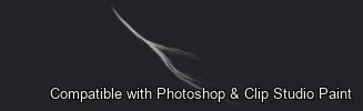 Braid Studio brush 27 of 33 — Photoshop & Clip Studio Paint .abr preview