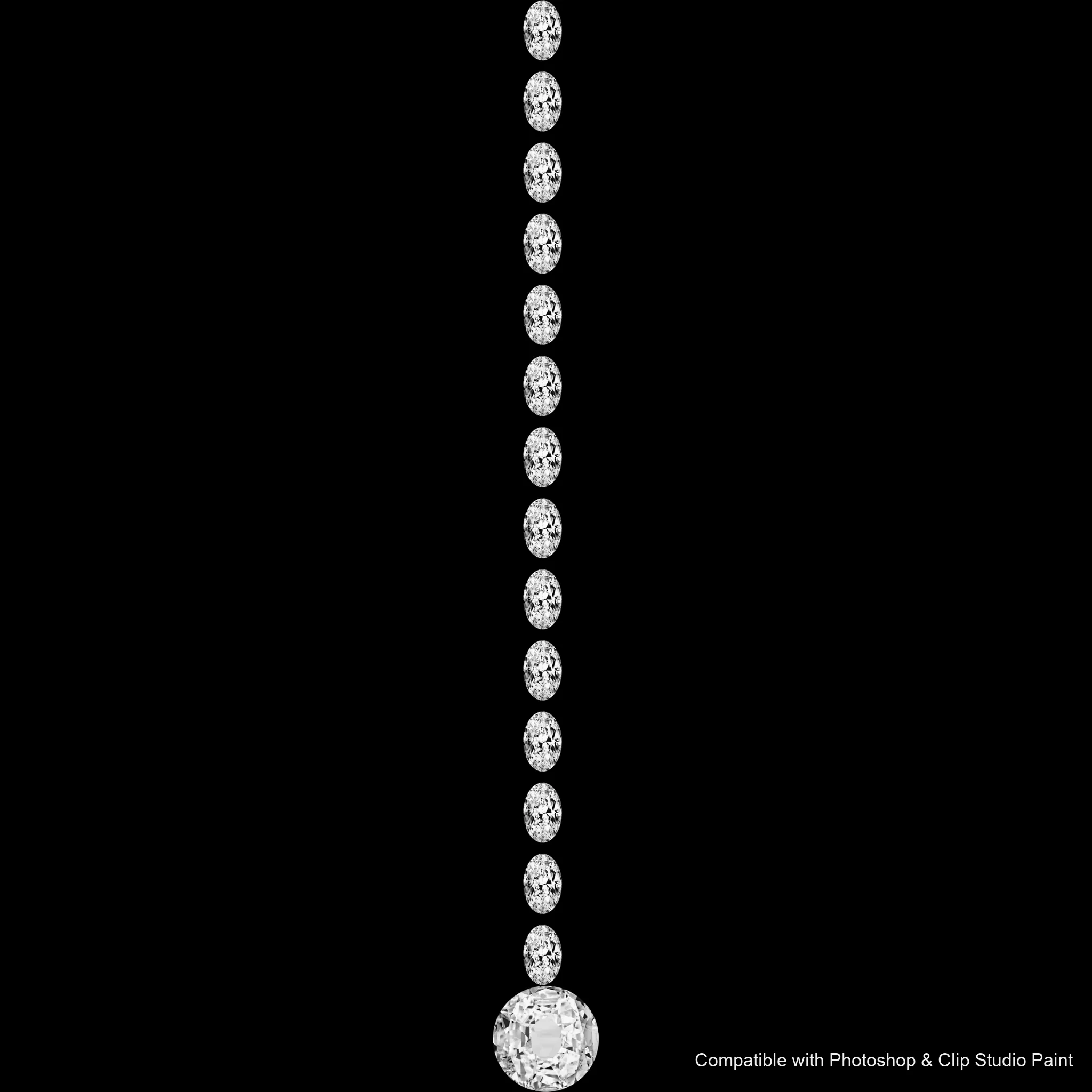 Bridal Trims brush 14 of 38 — Photoshop & Clip Studio Paint .abr preview