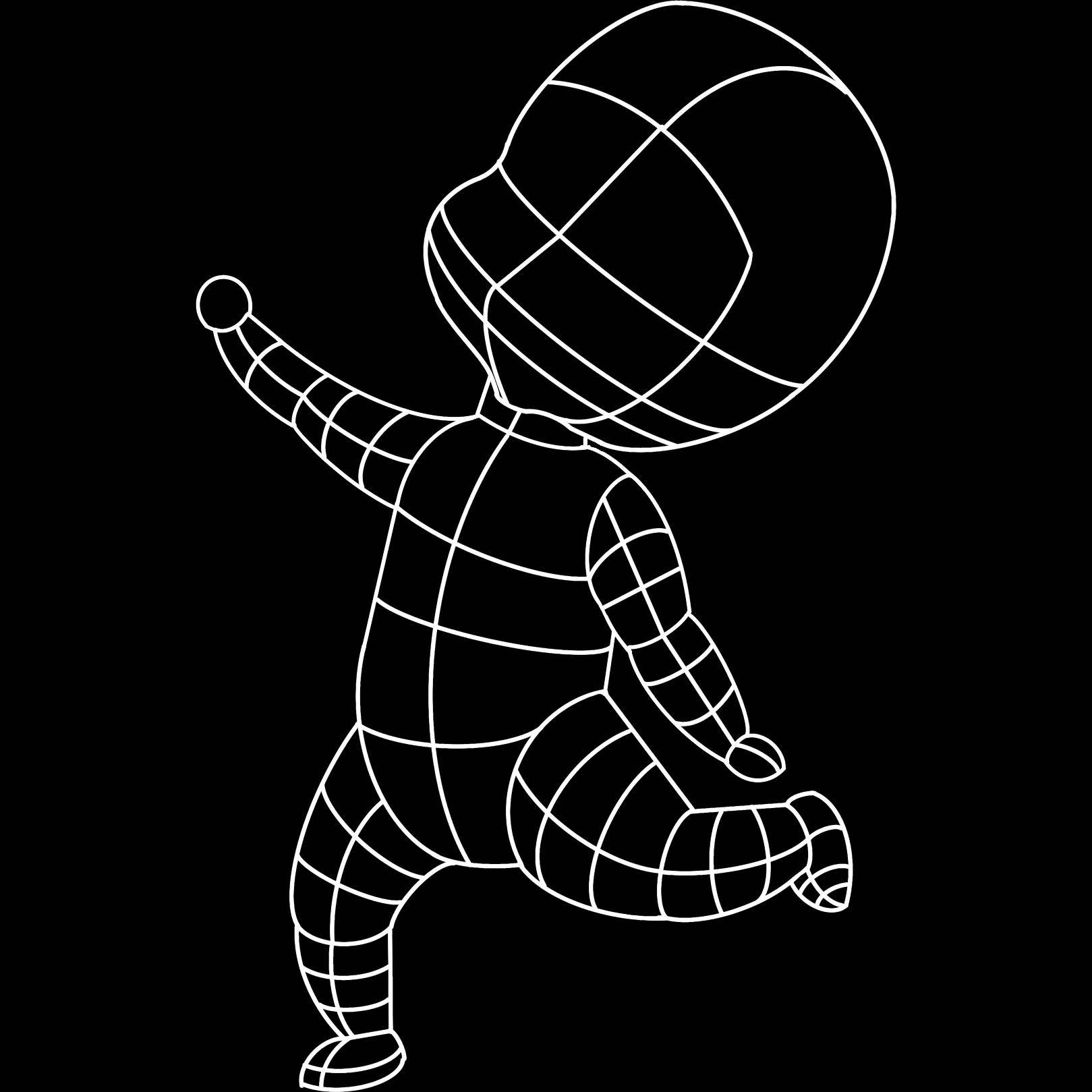 Chibi Character brush 19 of 50 — Procreate stamp preview