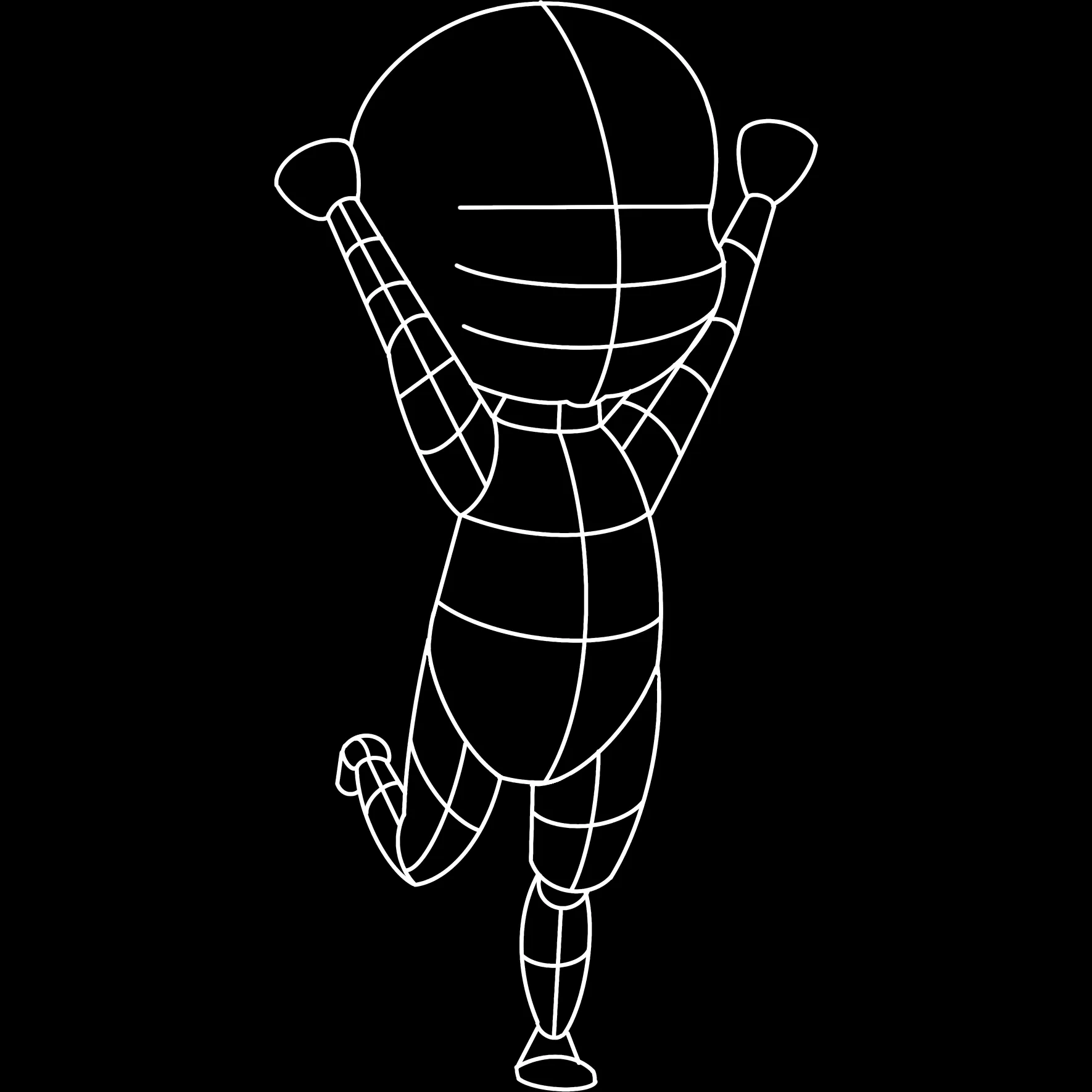 Chibi Character brush 25 of 50 — Procreate stamp preview