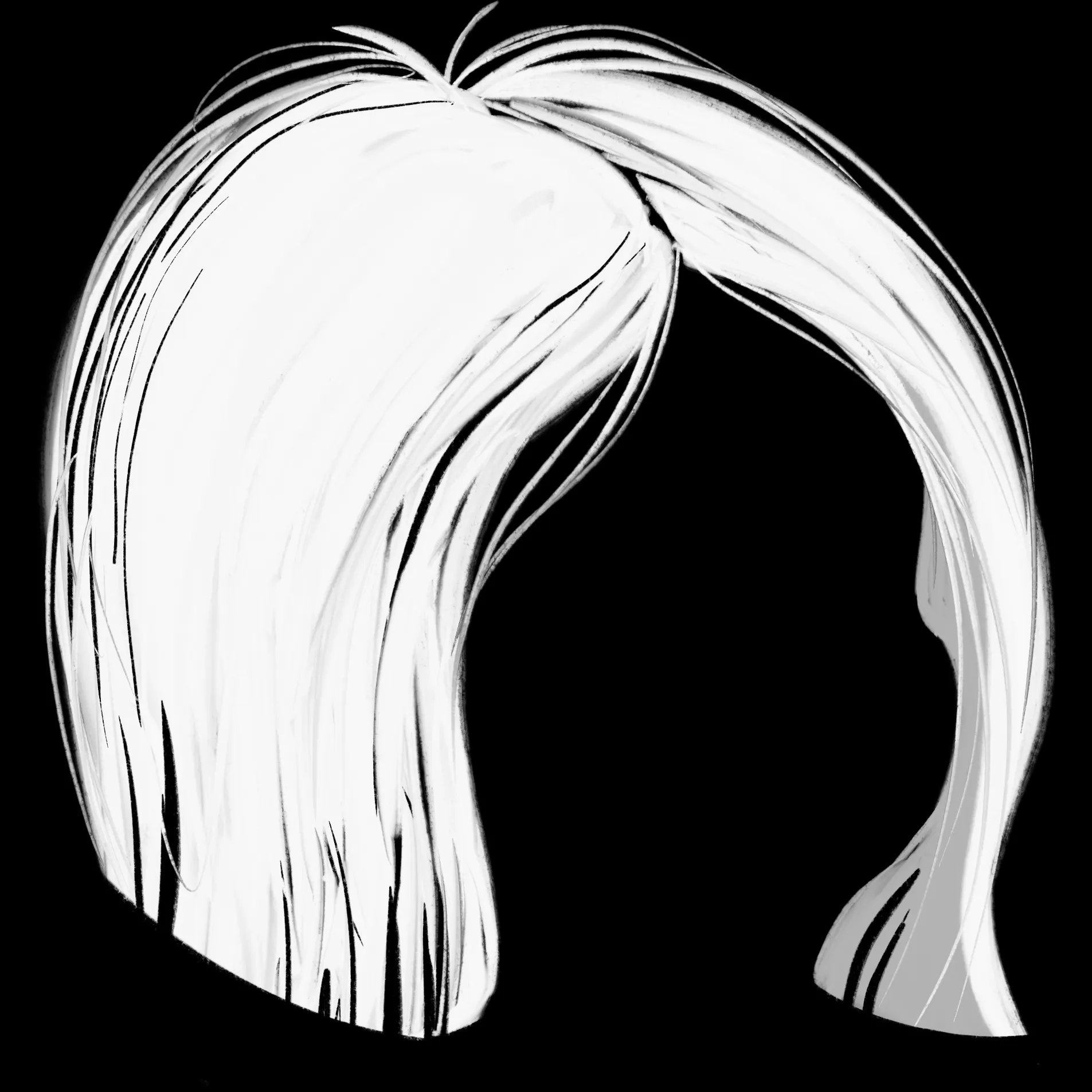 Chibi Character brush 46 of 50 — Procreate stamp preview
