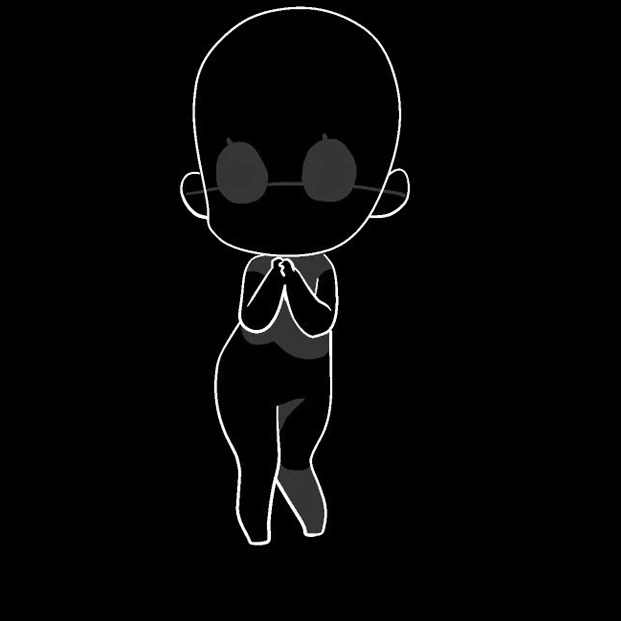 Chibi Form Kit brush 20 of 54 — Procreate stamp preview