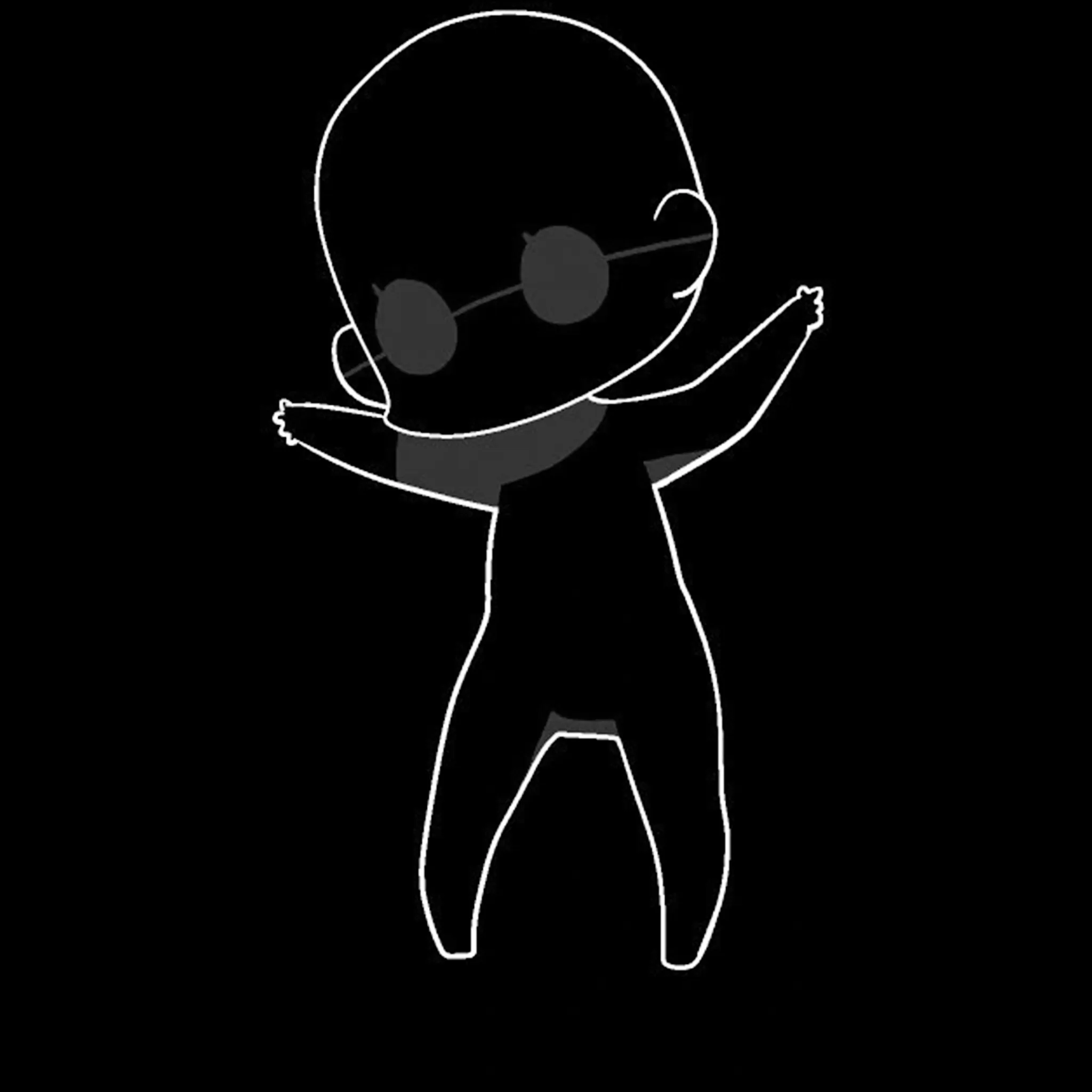 Chibi Form Kit brush 27 of 54 — Procreate stamp preview