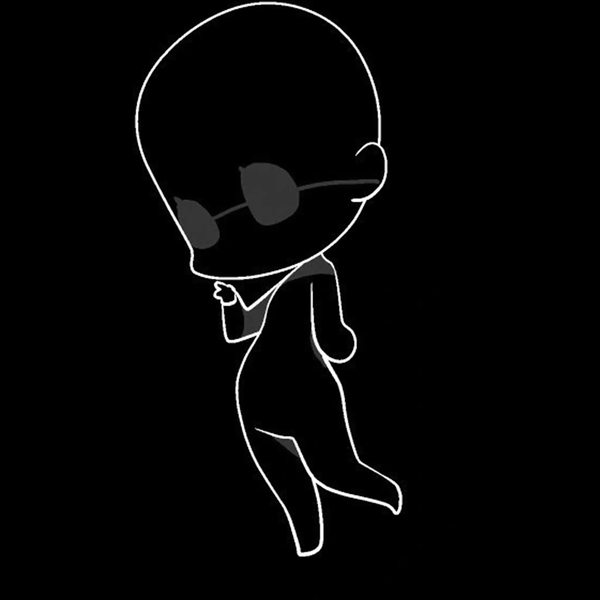 Chibi Form Kit brush 30 of 54 — Procreate stamp preview