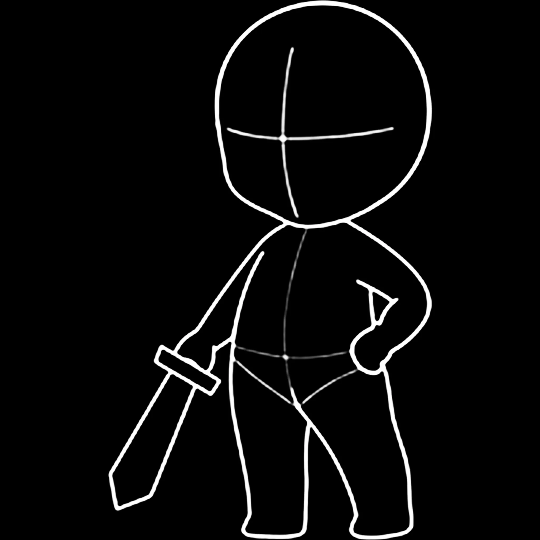 Chibi Form Kit brush 38 of 54 — Procreate stamp preview