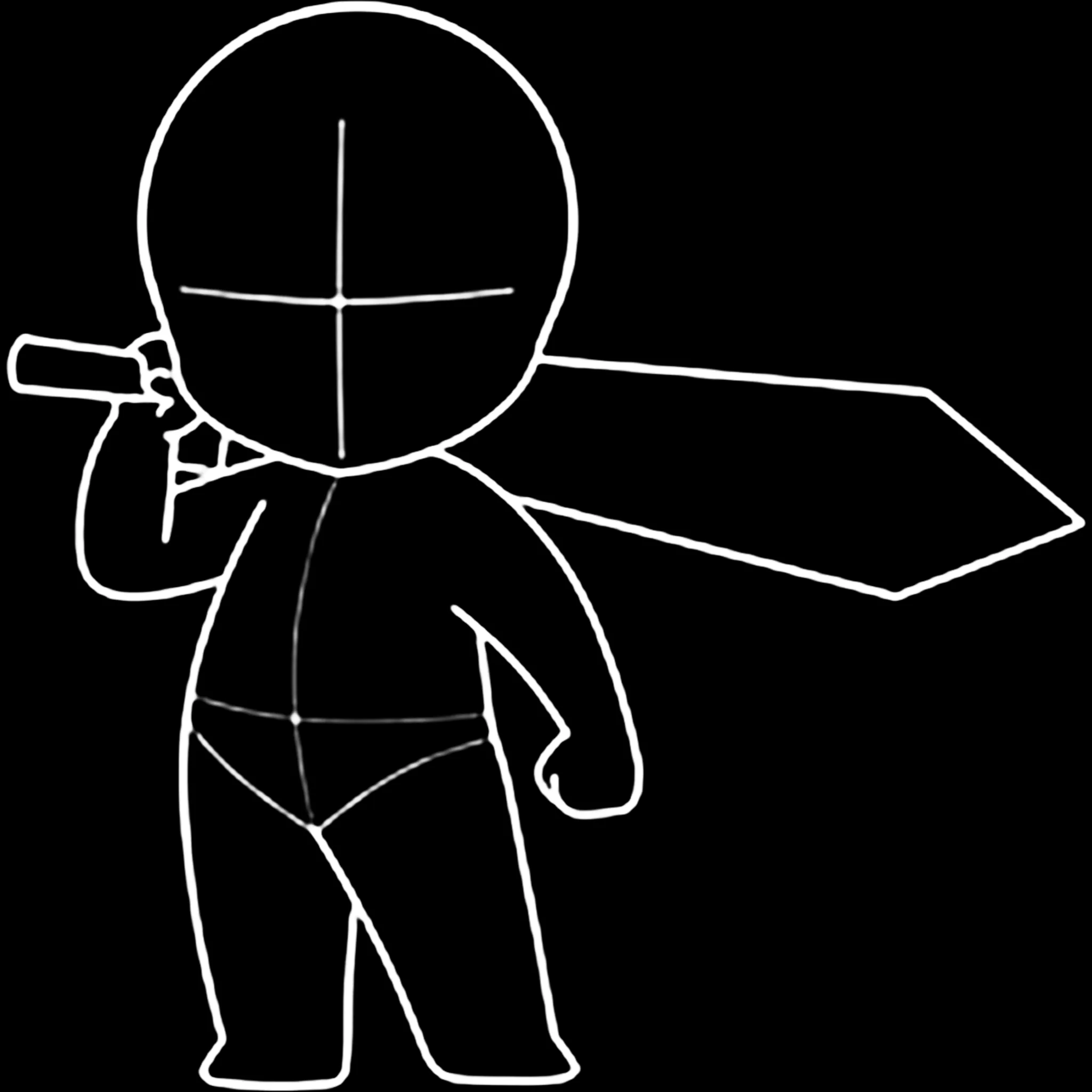 Chibi Form Kit brush 39 of 54 — Procreate stamp preview