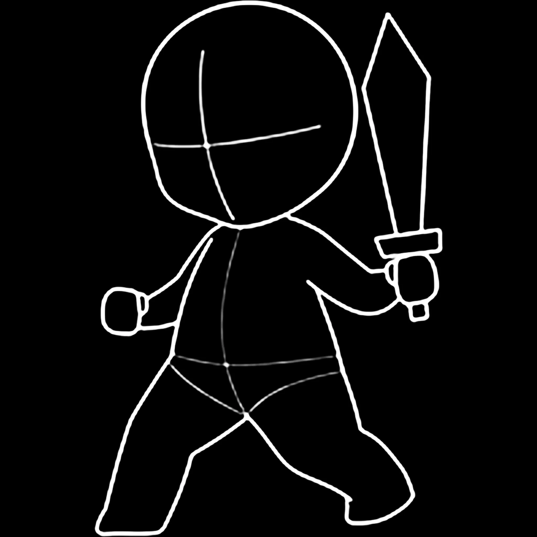 Chibi Form Kit brush 40 of 54 — Procreate stamp preview