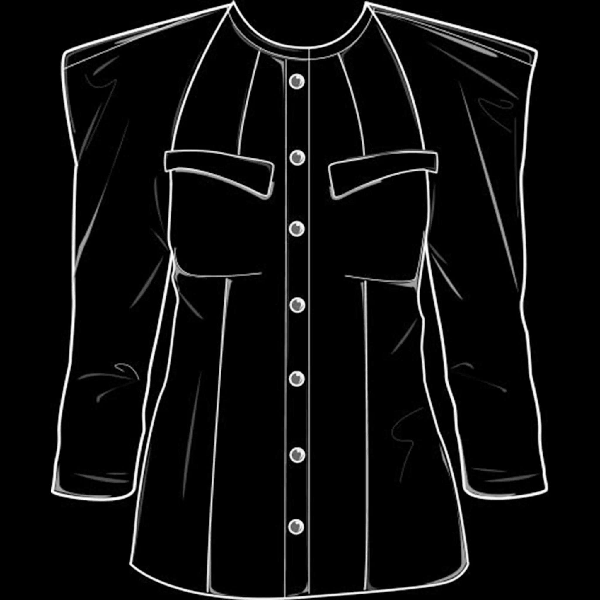 Clothing Line brush 17 of 60 — Procreate stamp preview