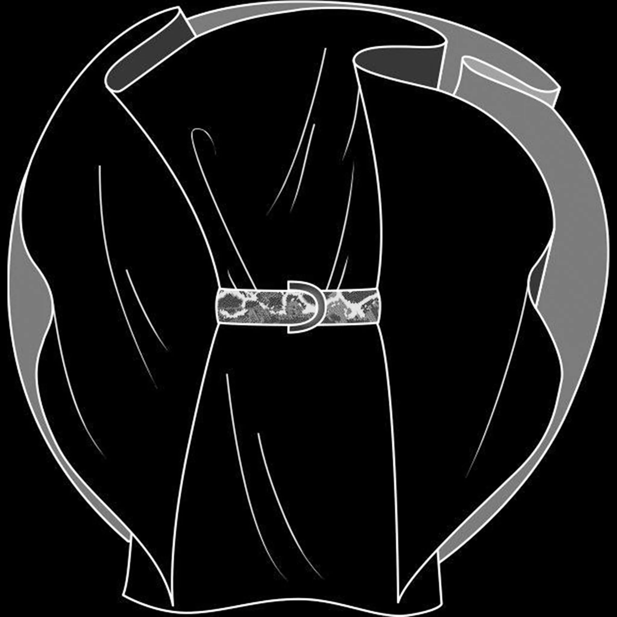 Clothing Line brush 19 of 60 — Procreate stamp preview