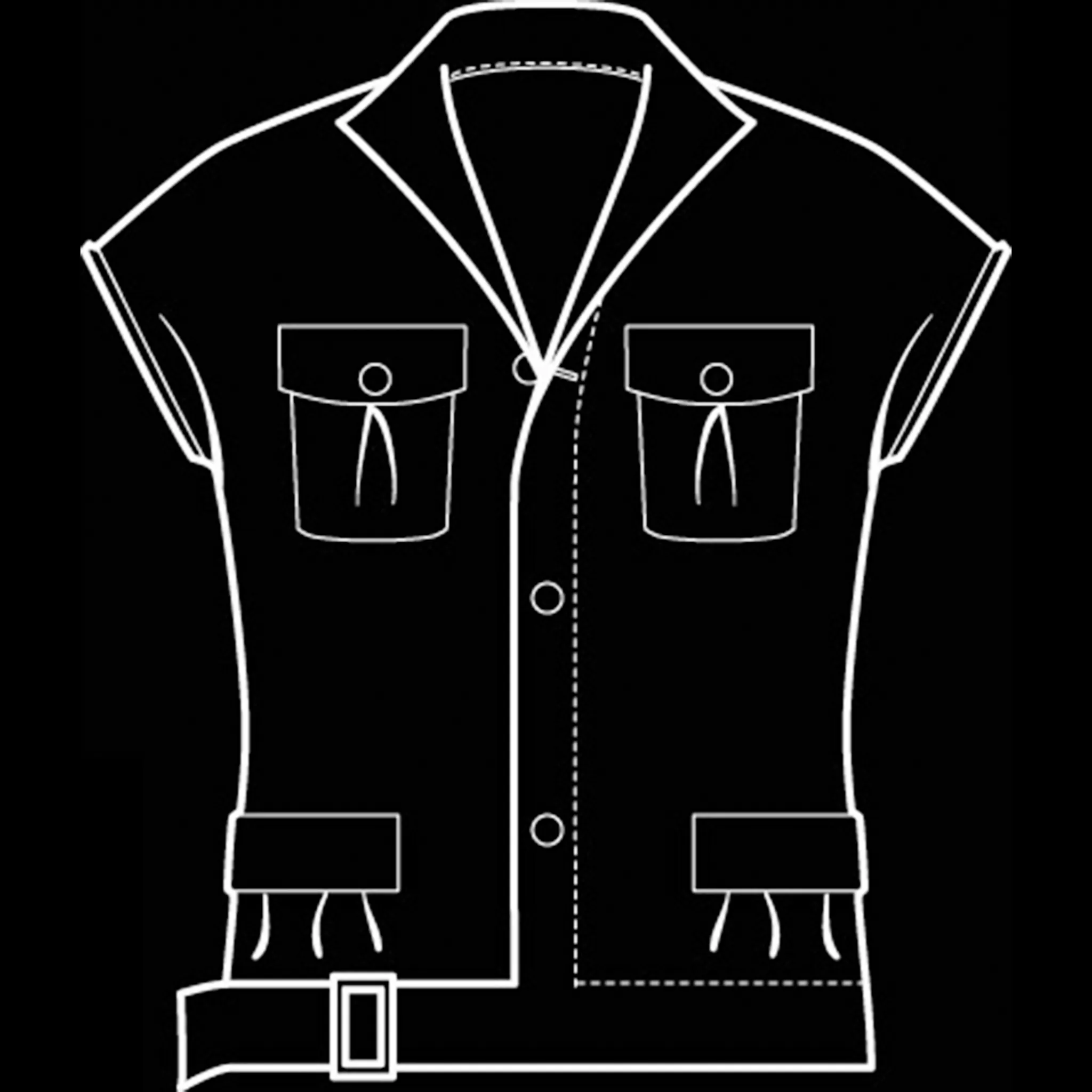 Clothing Line brush 24 of 60 — Procreate stamp preview