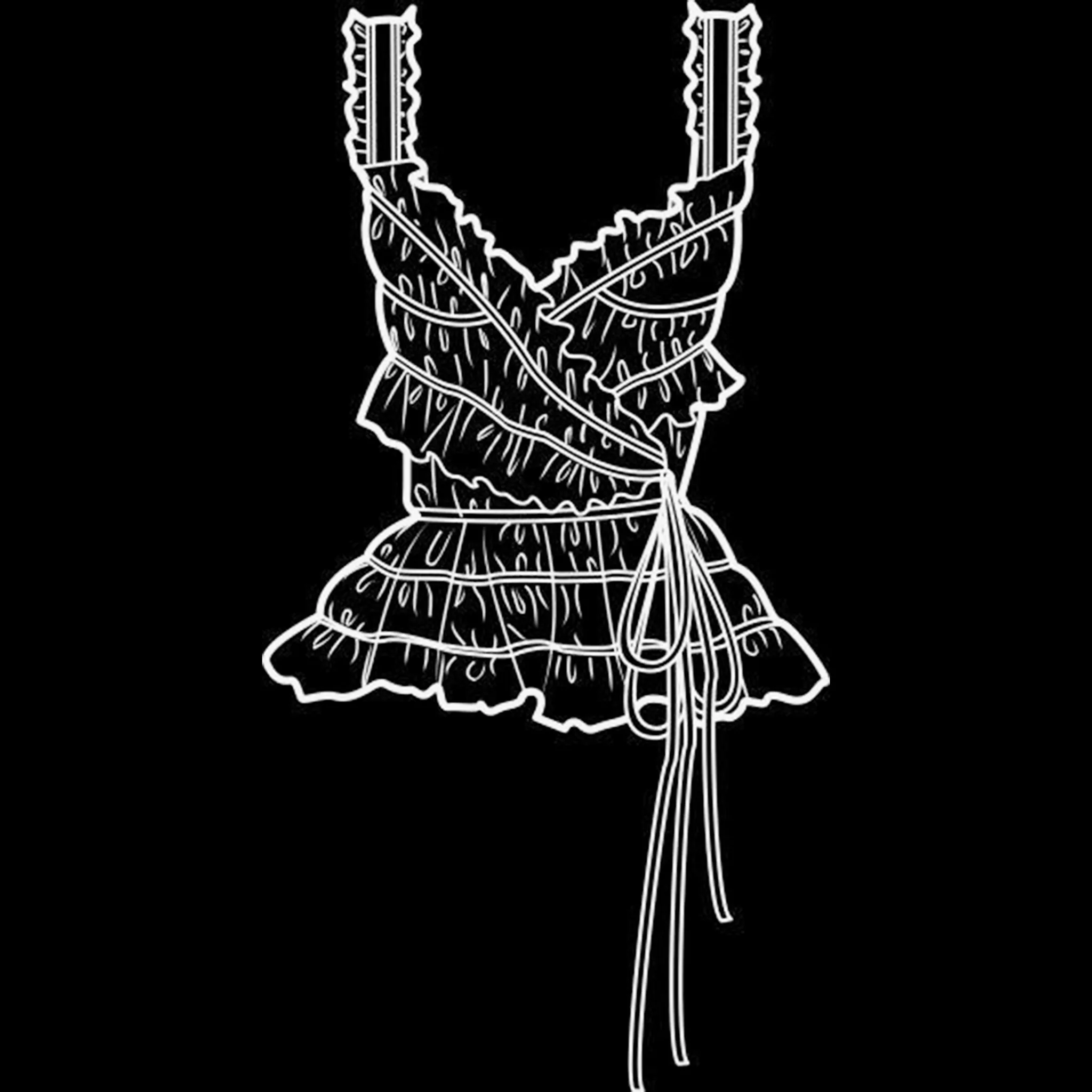 Clothing Line brush 27 of 60 — Procreate stamp preview