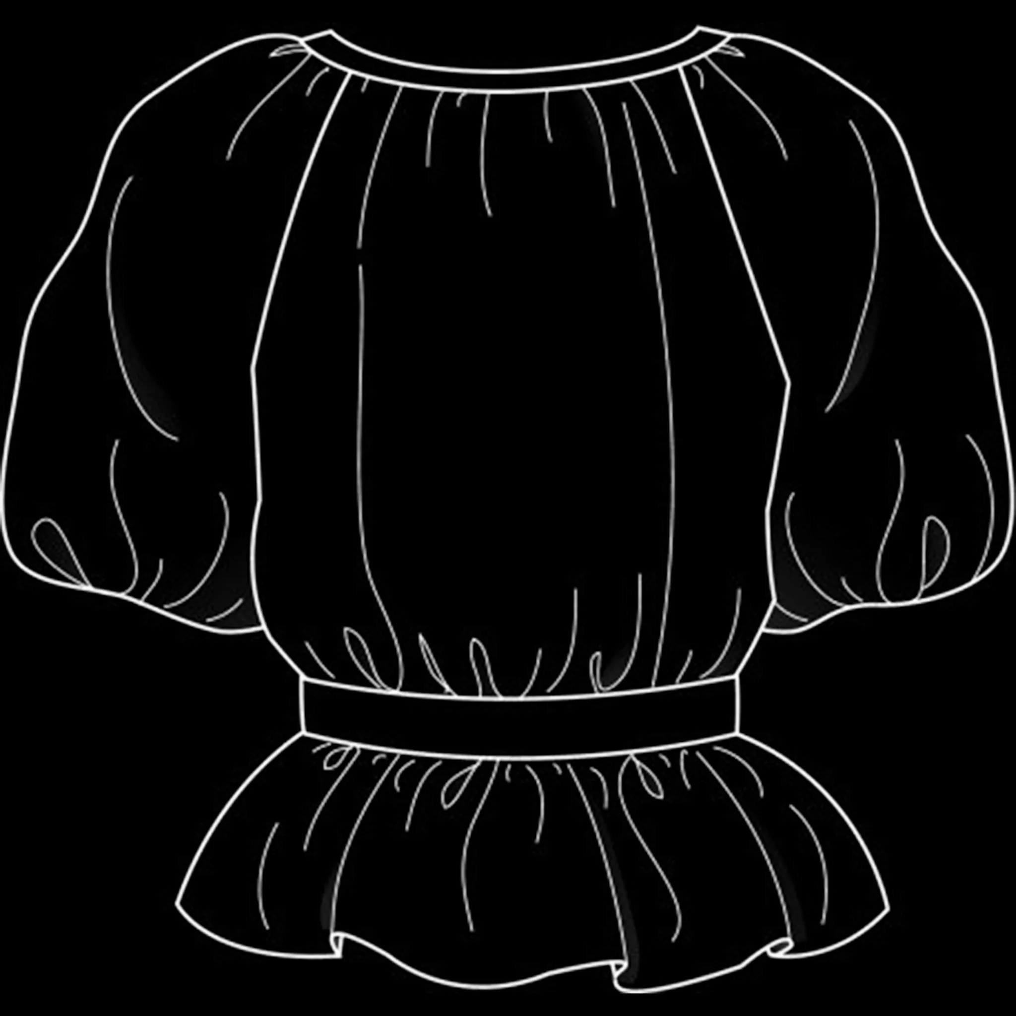 Clothing Line brush 33 of 60 — Procreate stamp preview