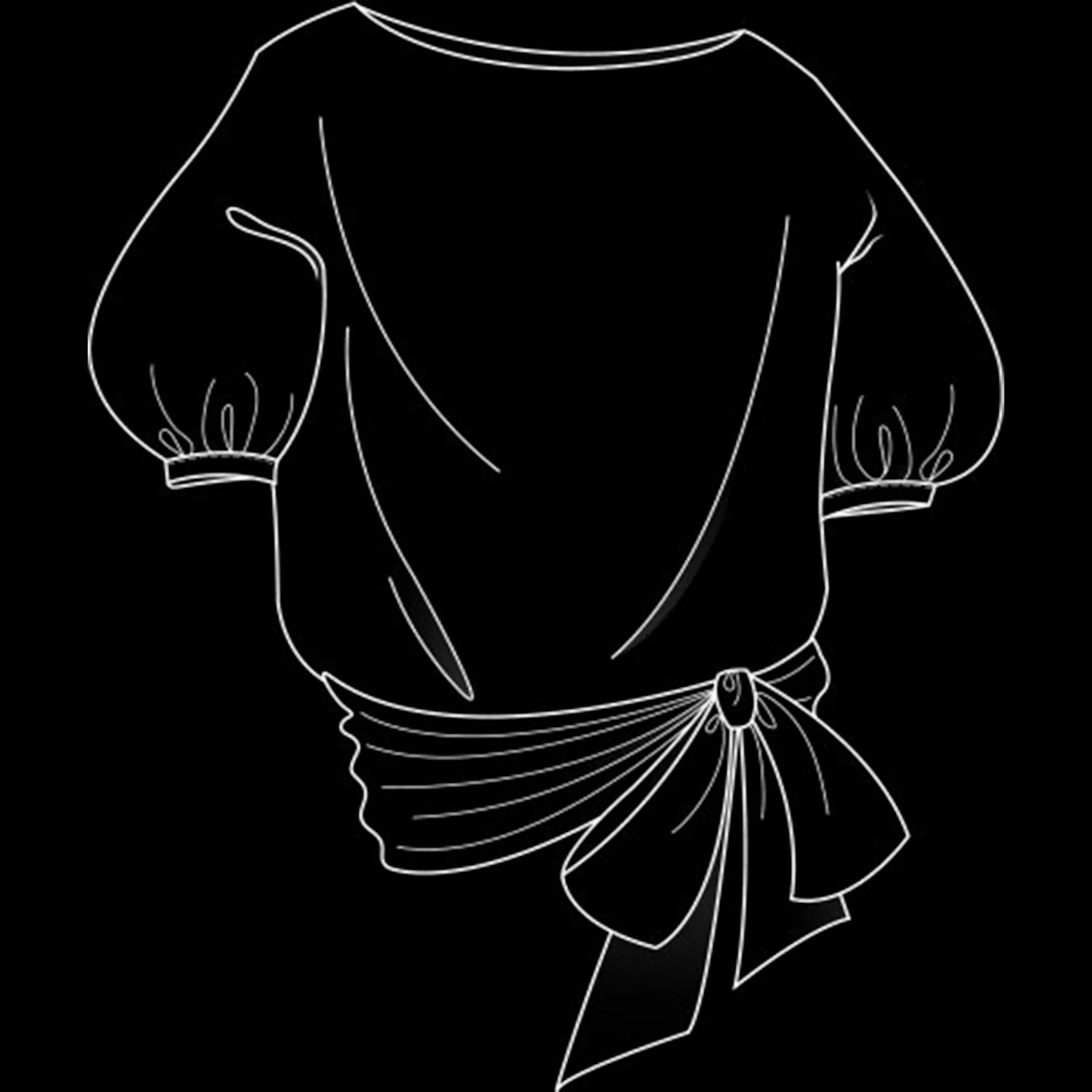 Clothing Line brush 44 of 60 — Procreate stamp preview