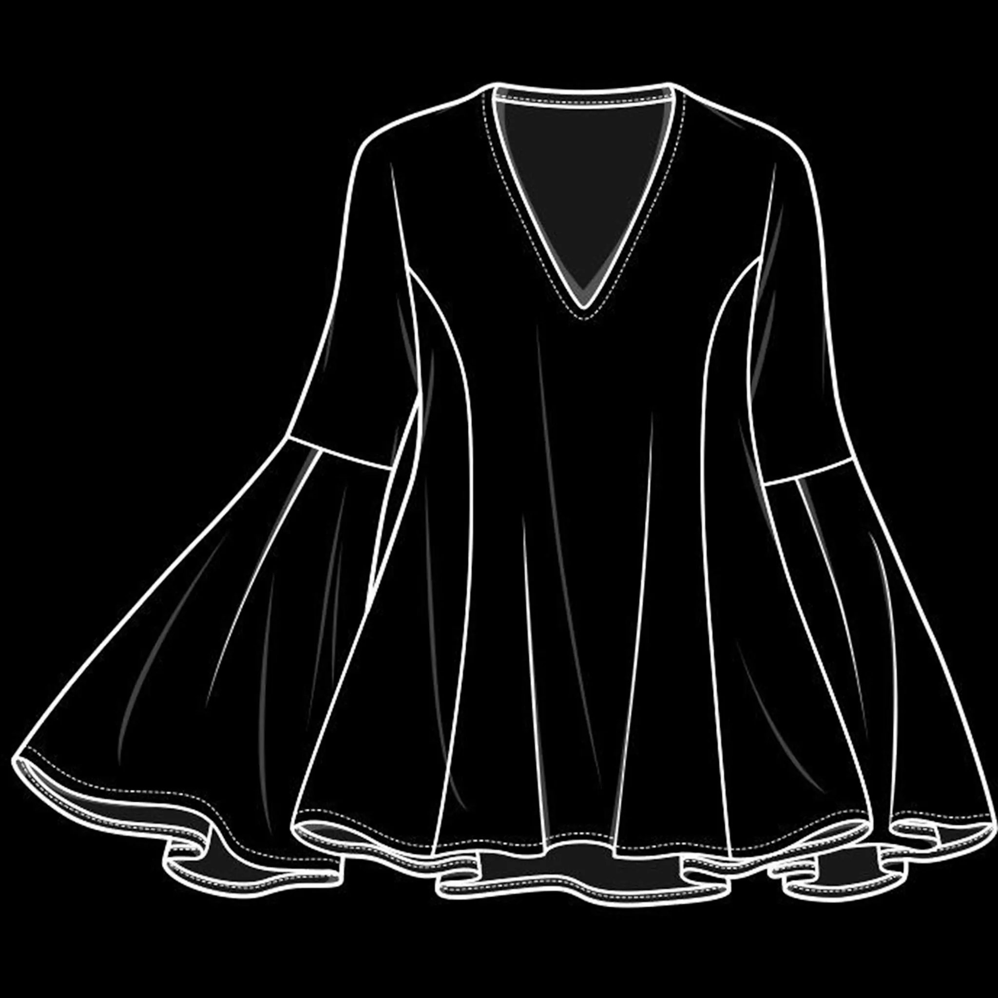 Clothing Line brush 46 of 60 — Procreate stamp preview