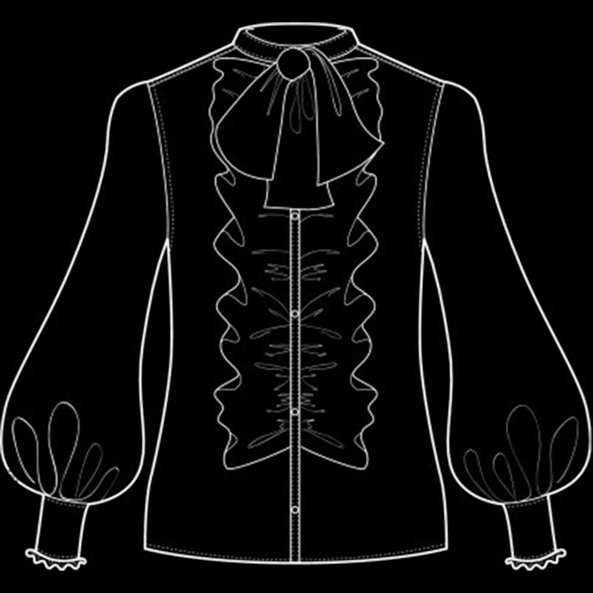 Clothing Line brush 50 of 60 — Procreate stamp preview