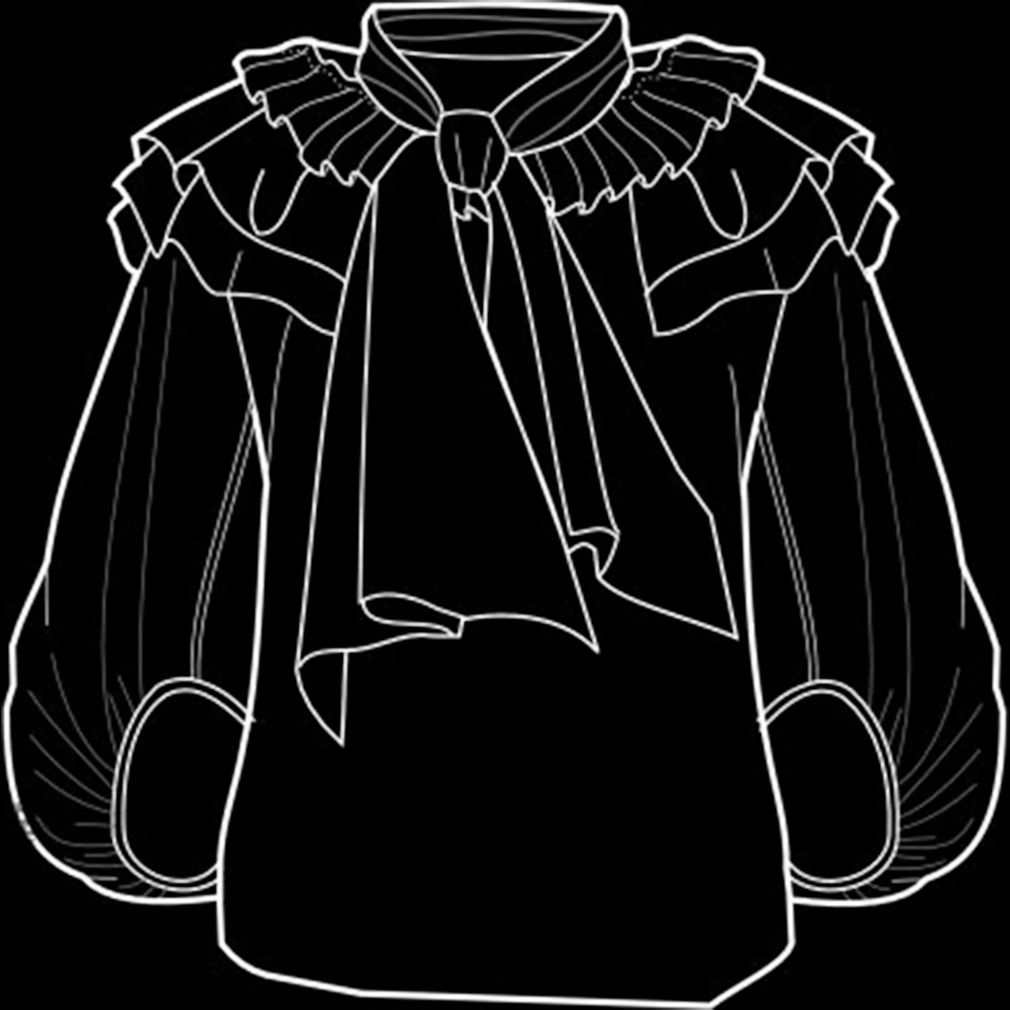 Clothing Line brush 53 of 60 — Procreate stamp preview