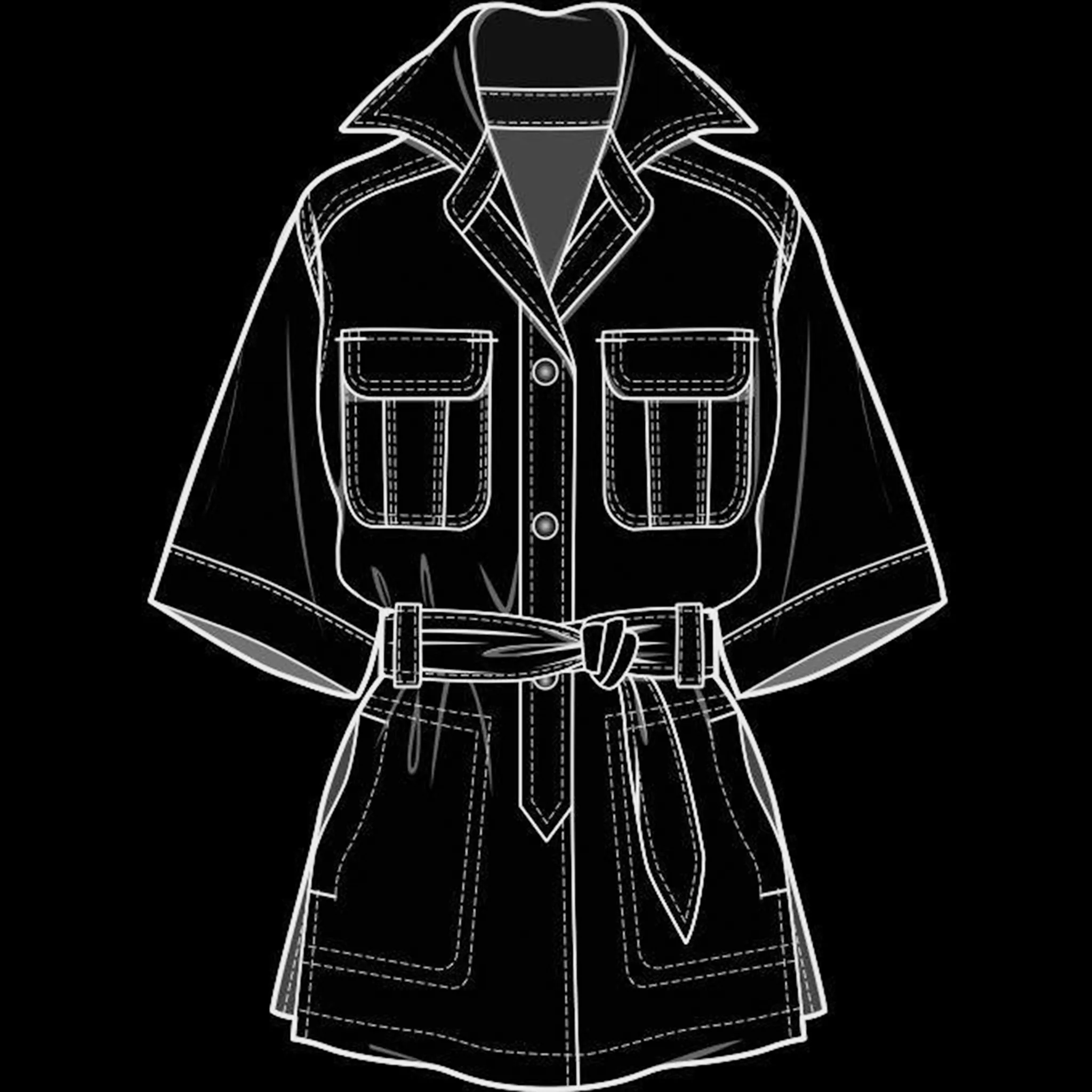 Clothing Line brush 58 of 60 — Procreate stamp preview