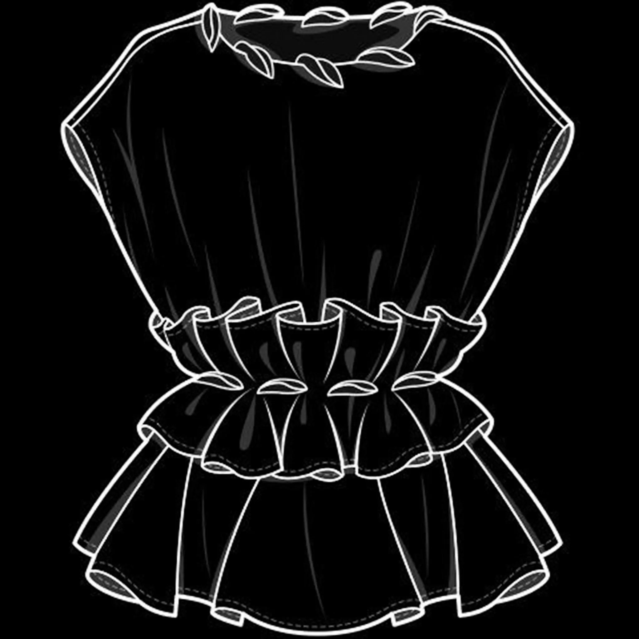 Clothing Line brush 59 of 60 — Procreate stamp preview