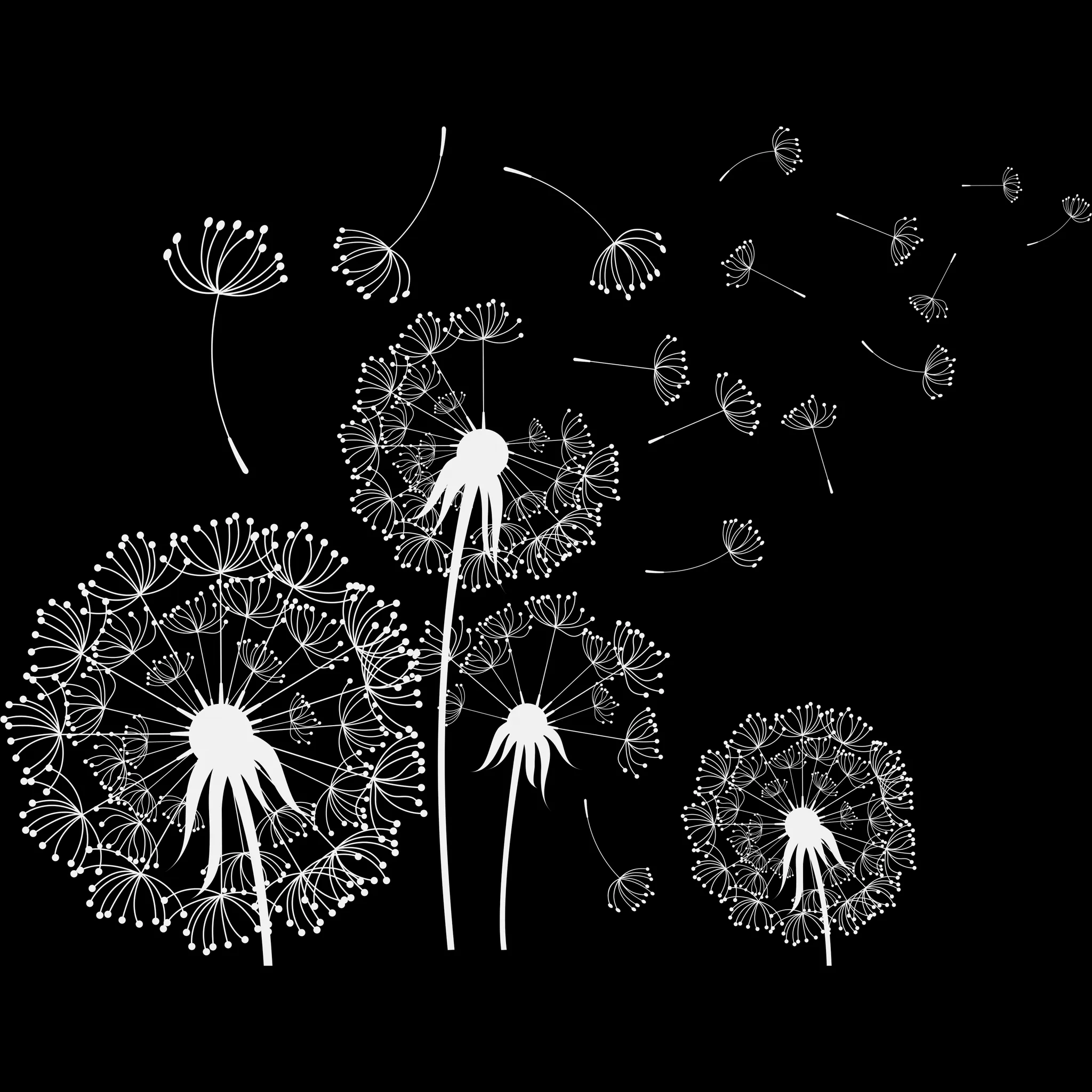 Dandelion Builder brush 15 of 46 — Procreate stamp preview