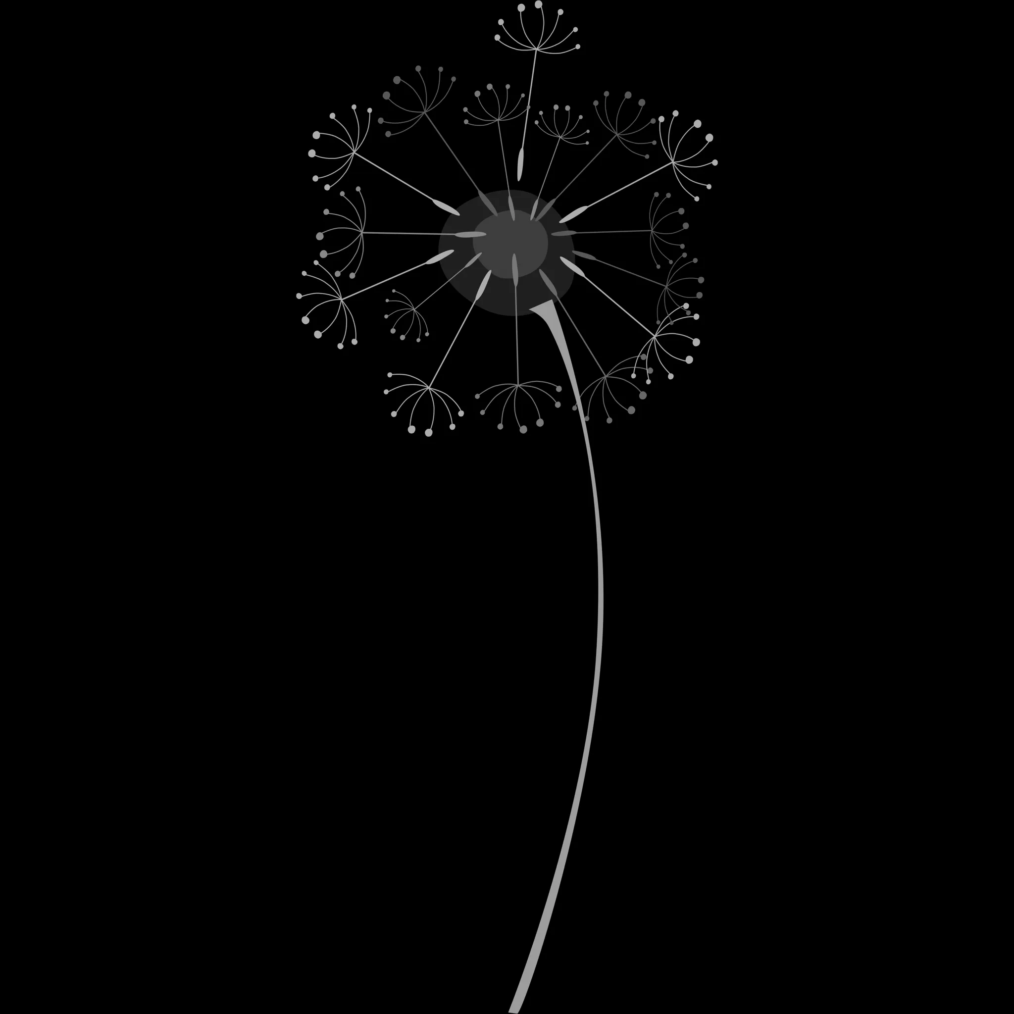 Dandelion Builder brush 20 of 46 — Procreate stamp preview