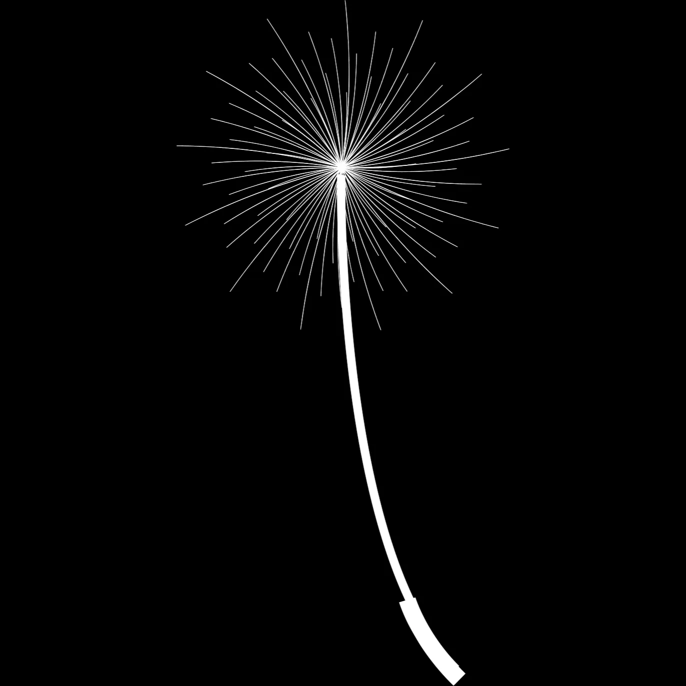Dandelion Builder brush 28 of 46 — Procreate stamp preview