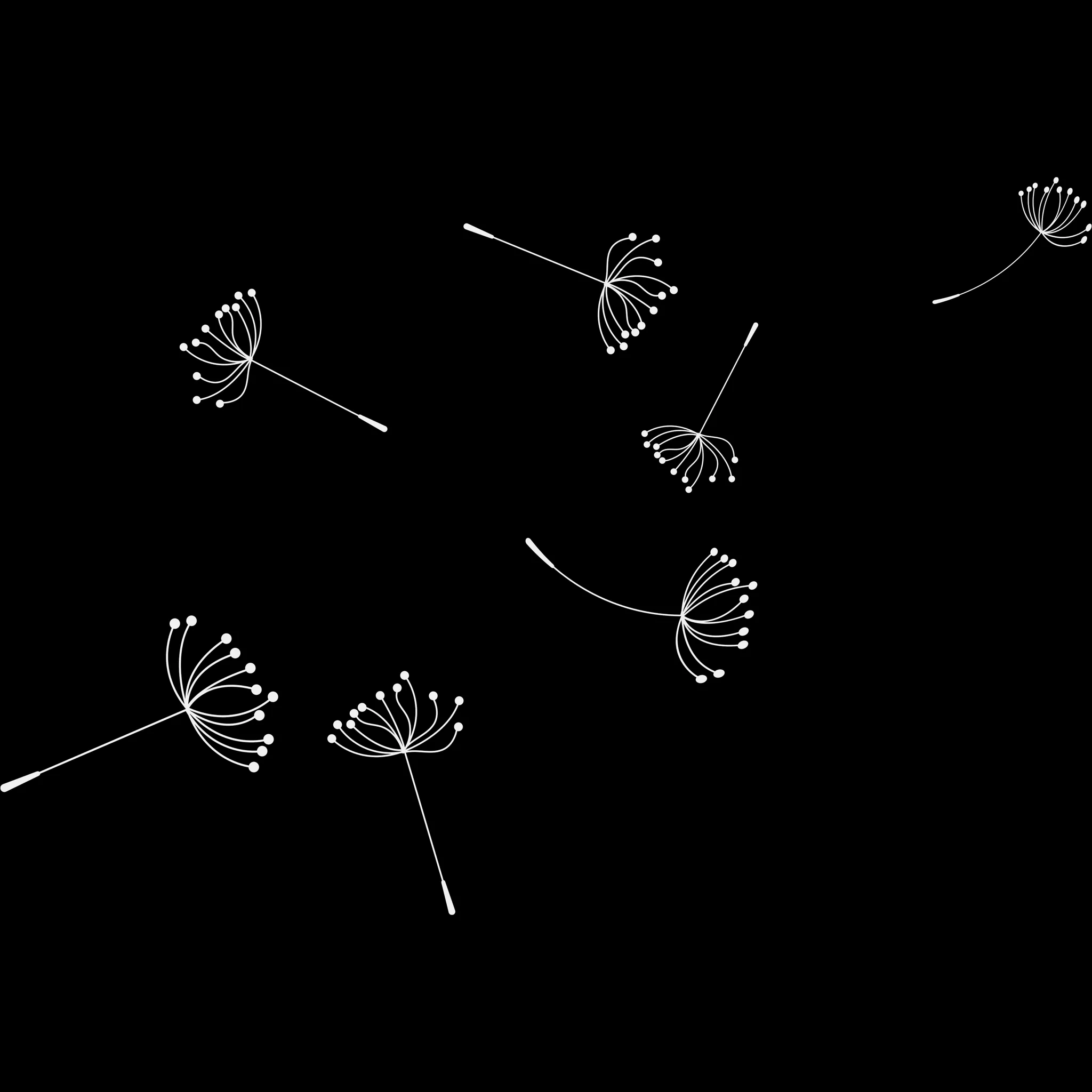 Dandelion Builder brush 39 of 46 — Procreate stamp preview