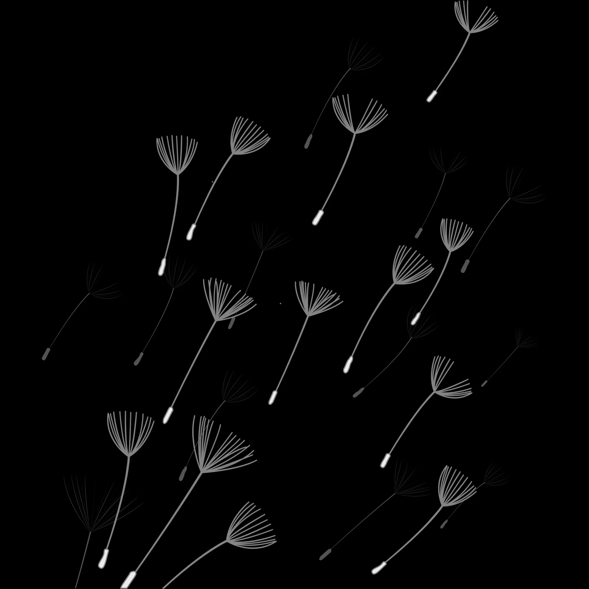 Dandelion Builder brush 43 of 46 — Procreate stamp preview