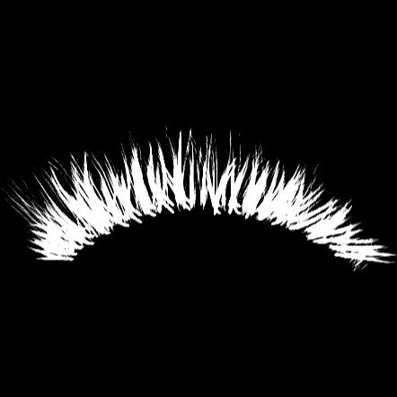 Eyelash Kit brush 25 of 46 — Procreate stamp preview