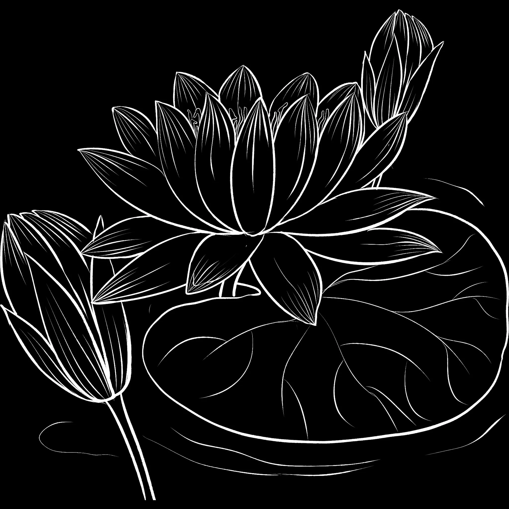 FlowerCraft brush 17 of 40 — Procreate stamp preview