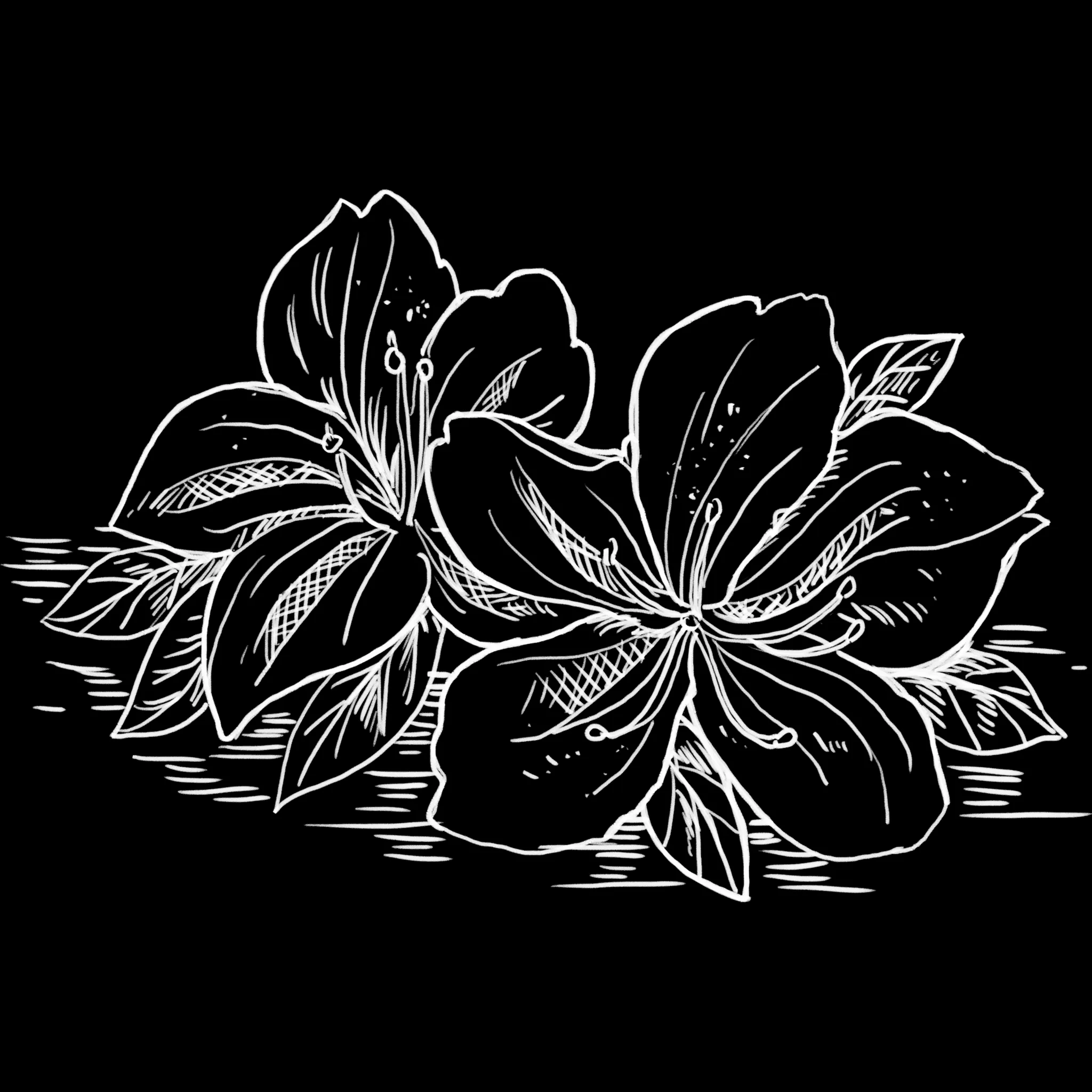 FlowerCraft brush 27 of 40 — Procreate stamp preview
