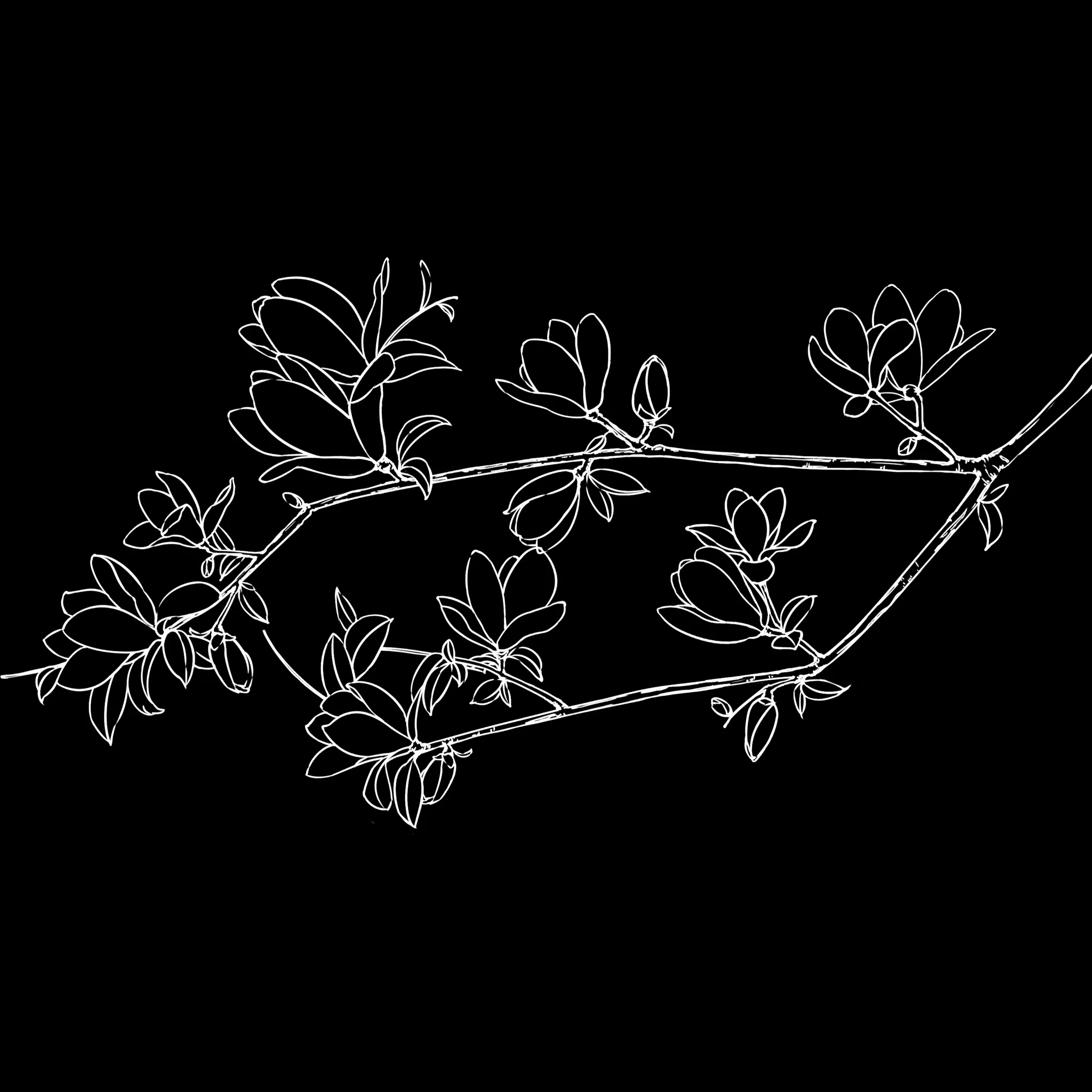 FlowerCraft brush 28 of 40 — Procreate stamp preview