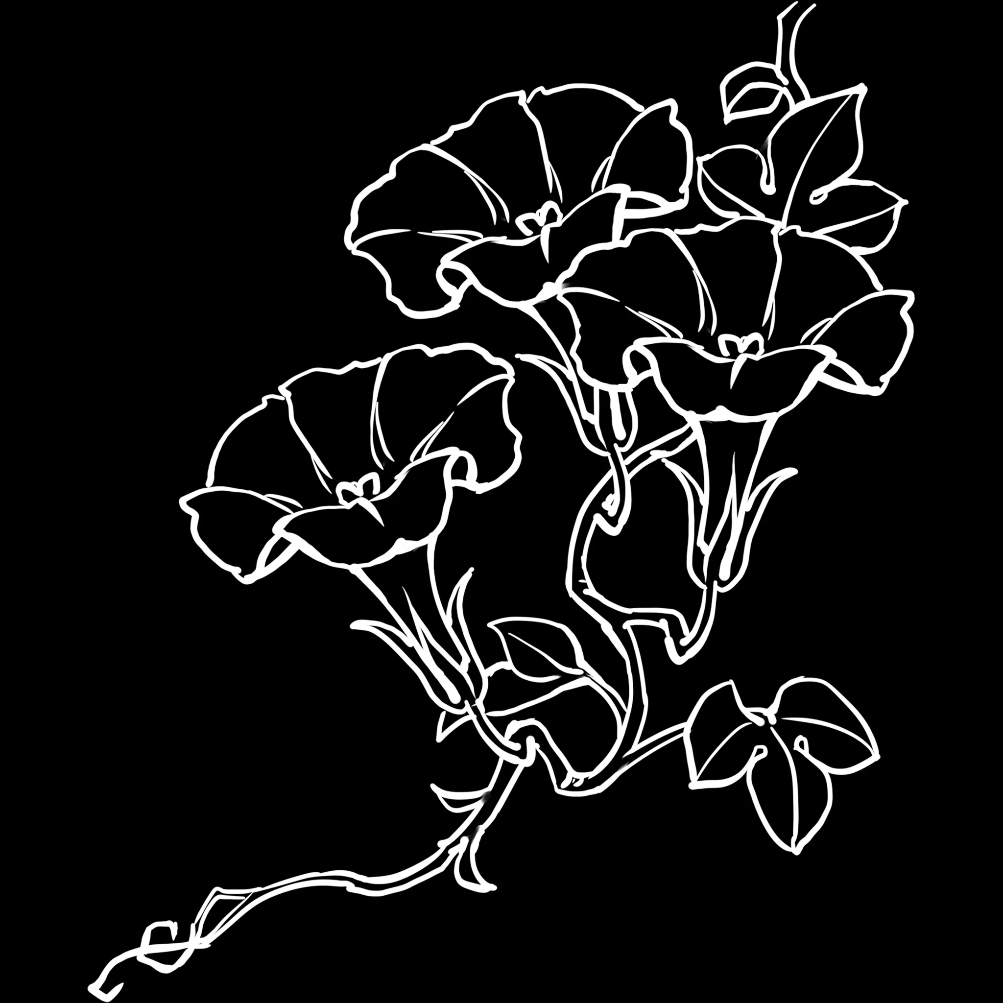 FlowerCraft brush 31 of 40 — Procreate stamp preview