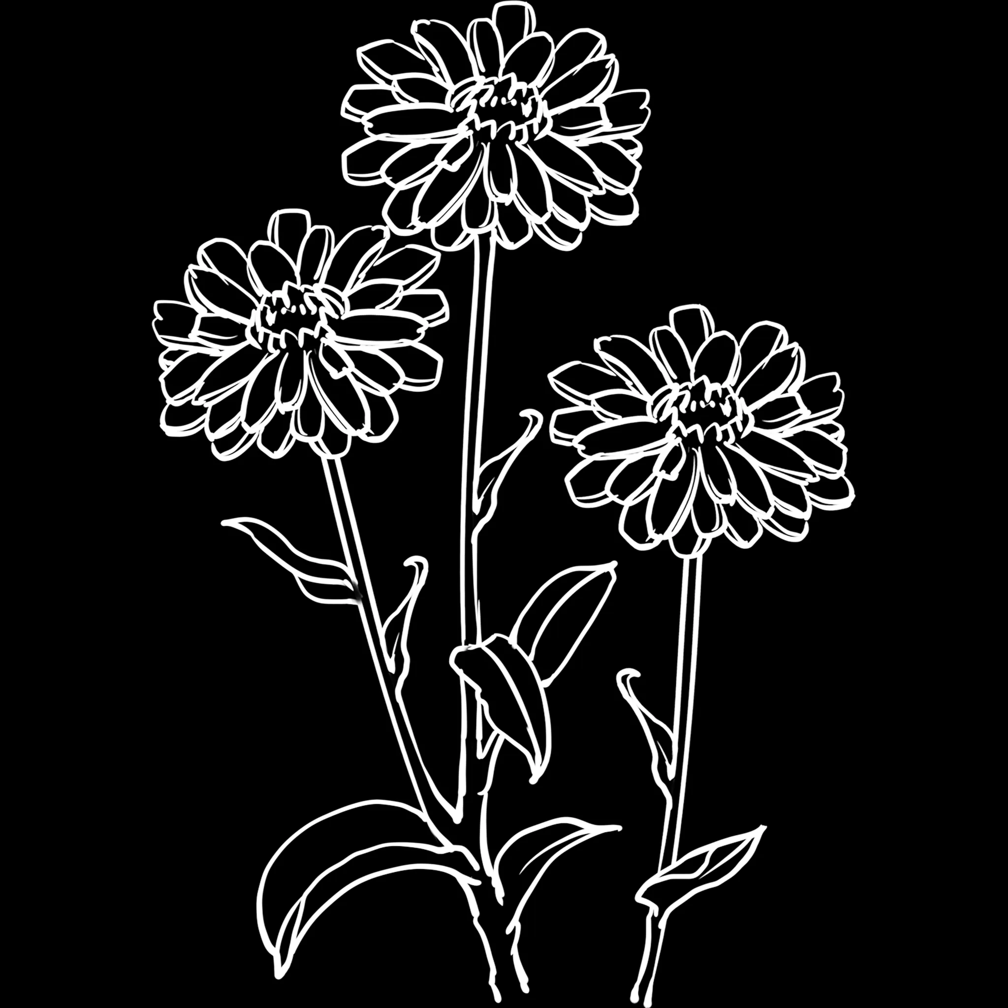 FlowerCraft brush 33 of 40 — Procreate stamp preview