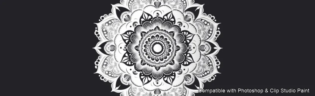 Ink Vault brush 17 of 50 — Photoshop & Clip Studio Paint .abr preview