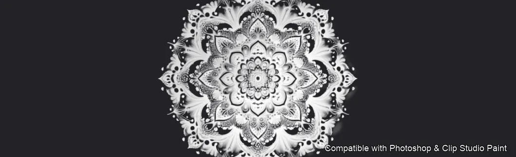 Ink Vault brush 18 of 50 — Photoshop & Clip Studio Paint .abr preview