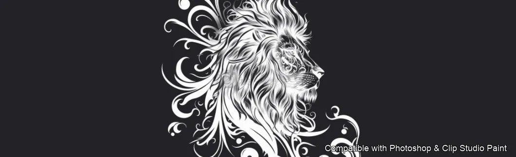 Ink Vault brush 20 of 50 — Photoshop & Clip Studio Paint .abr preview