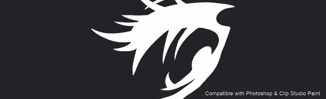 Manga Eye Studio brush 12 of 44 — Photoshop & Clip Studio Paint .abr preview