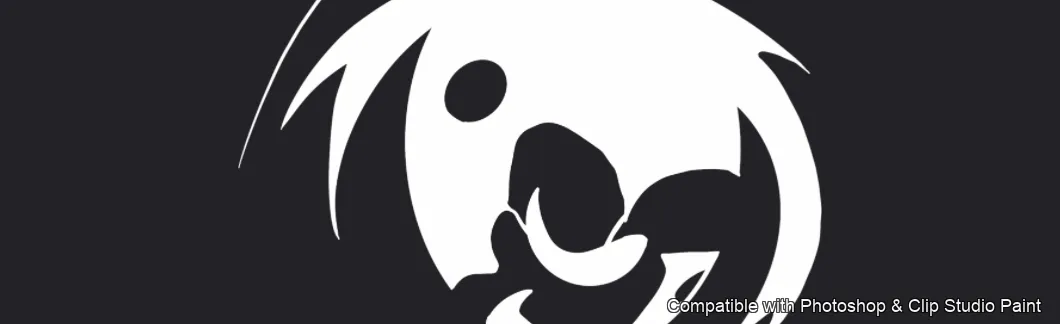 Manga Eye Studio brush 36 of 44 — Photoshop & Clip Studio Paint .abr preview