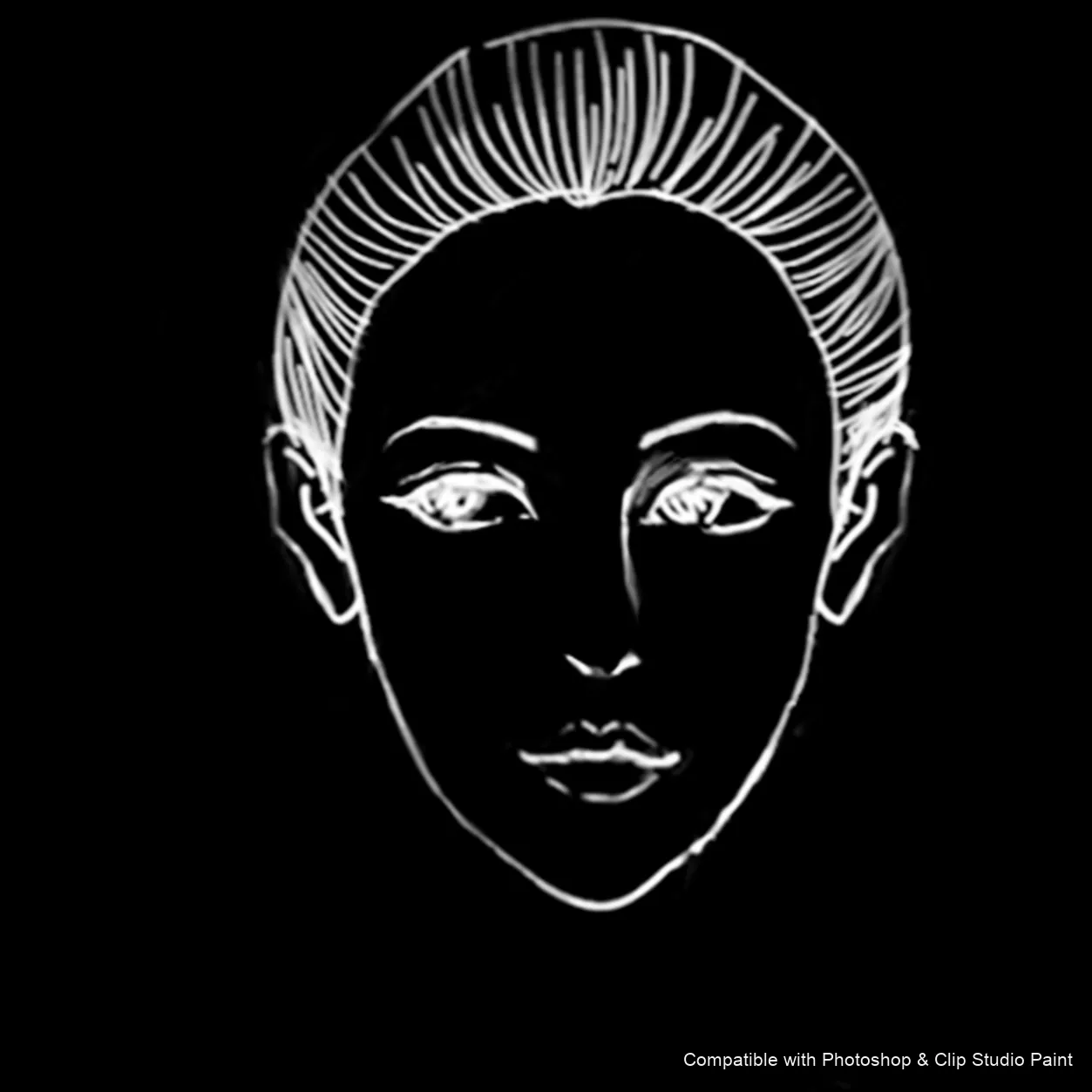 Pose Studio brush 53 of 54 — Photoshop & Clip Studio Paint .abr preview