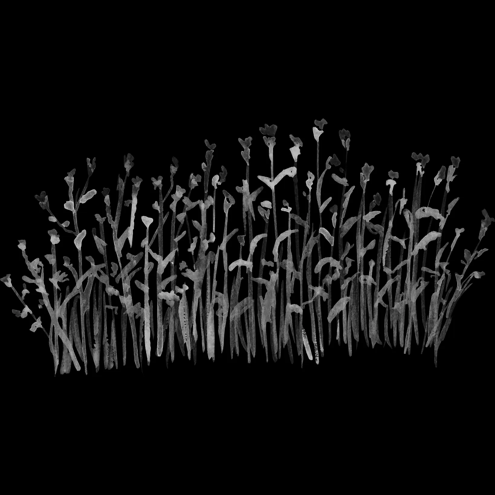 Single Grass brush 25 of 38 — Procreate stamp preview