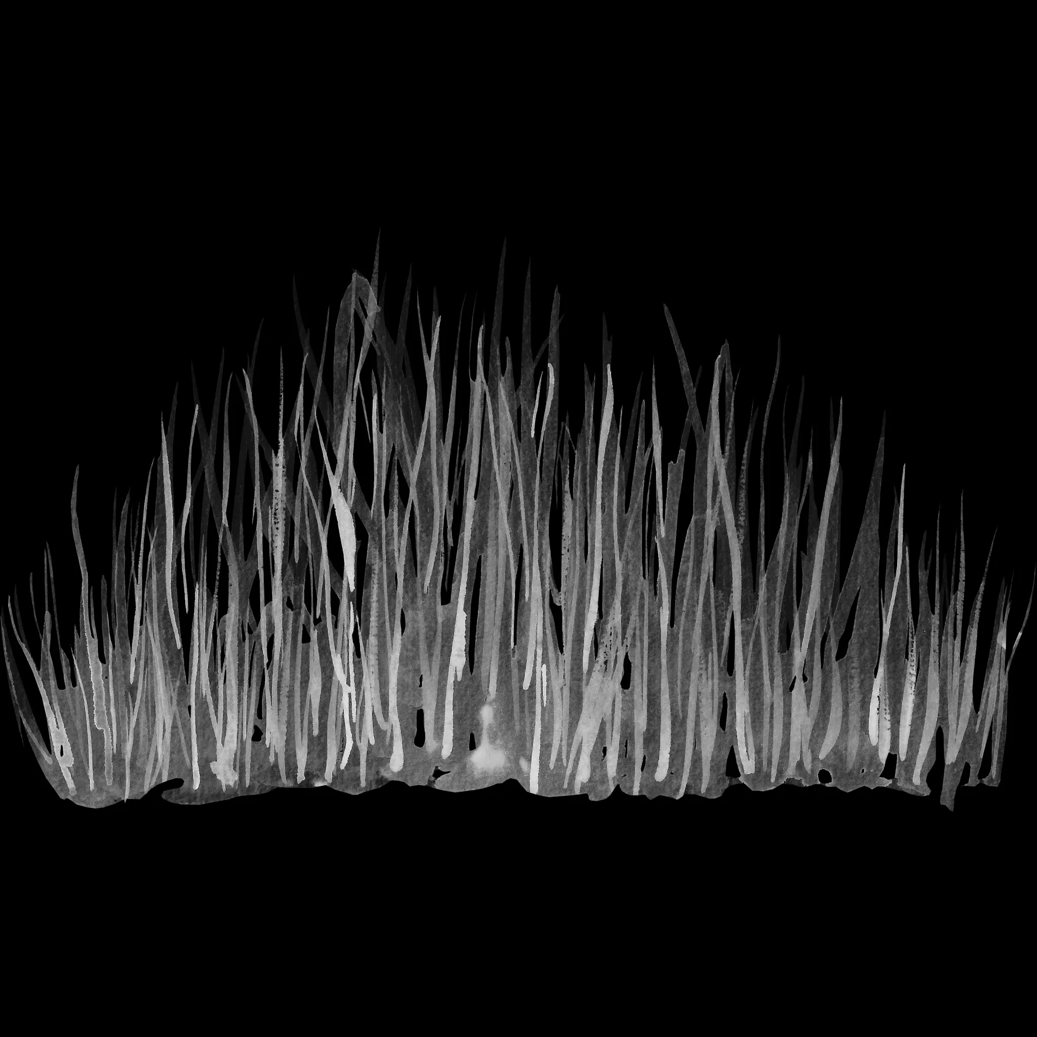 Single Grass brush 30 of 38 — Procreate stamp preview