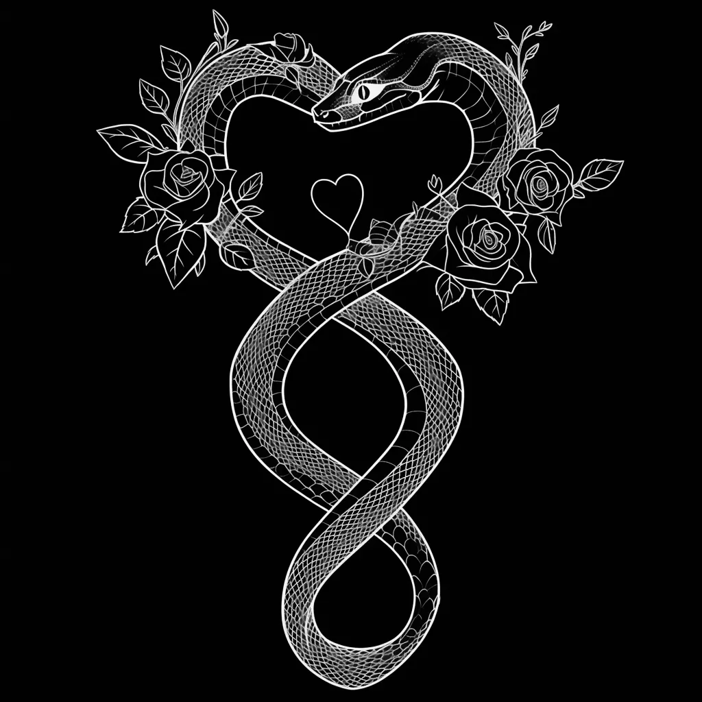 Snake Kit brush 22 of 100 — Procreate stamp preview