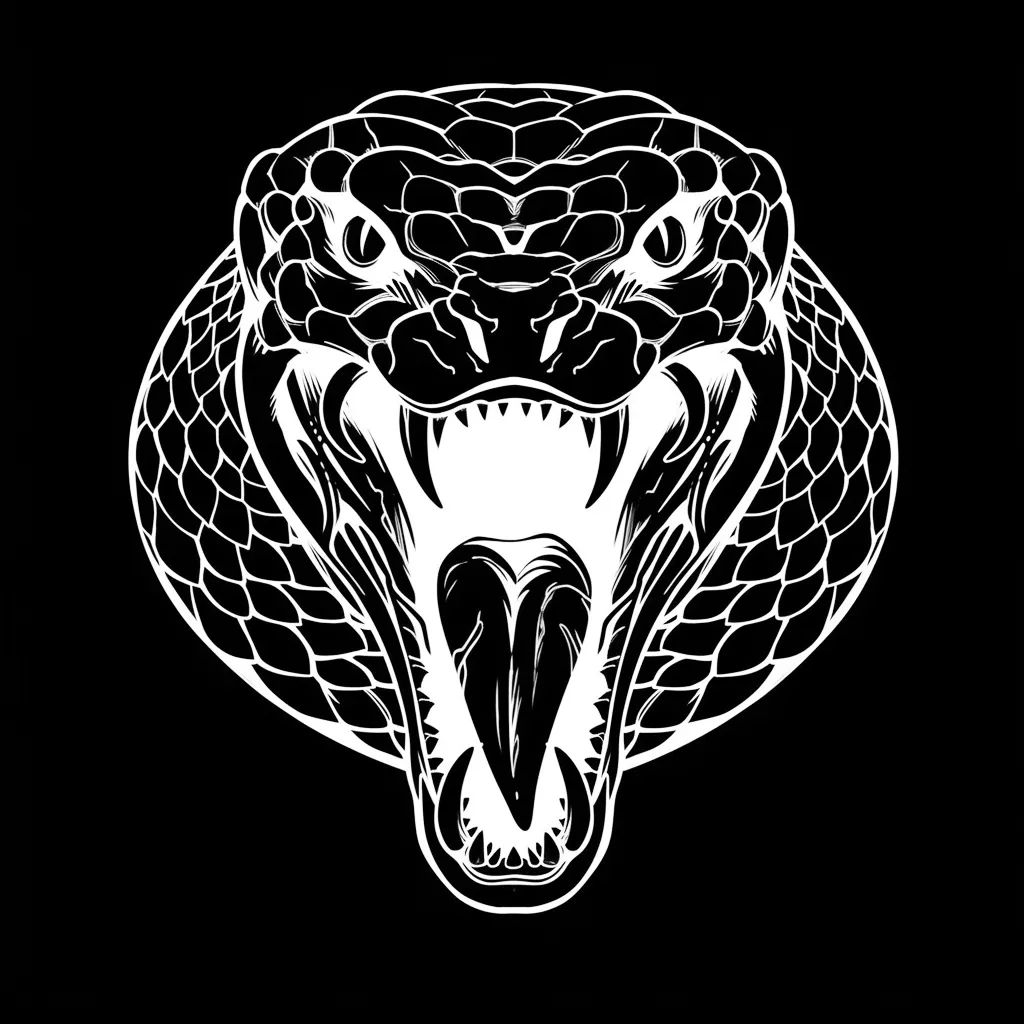 Snake Kit brush 32 of 100 — Procreate stamp preview