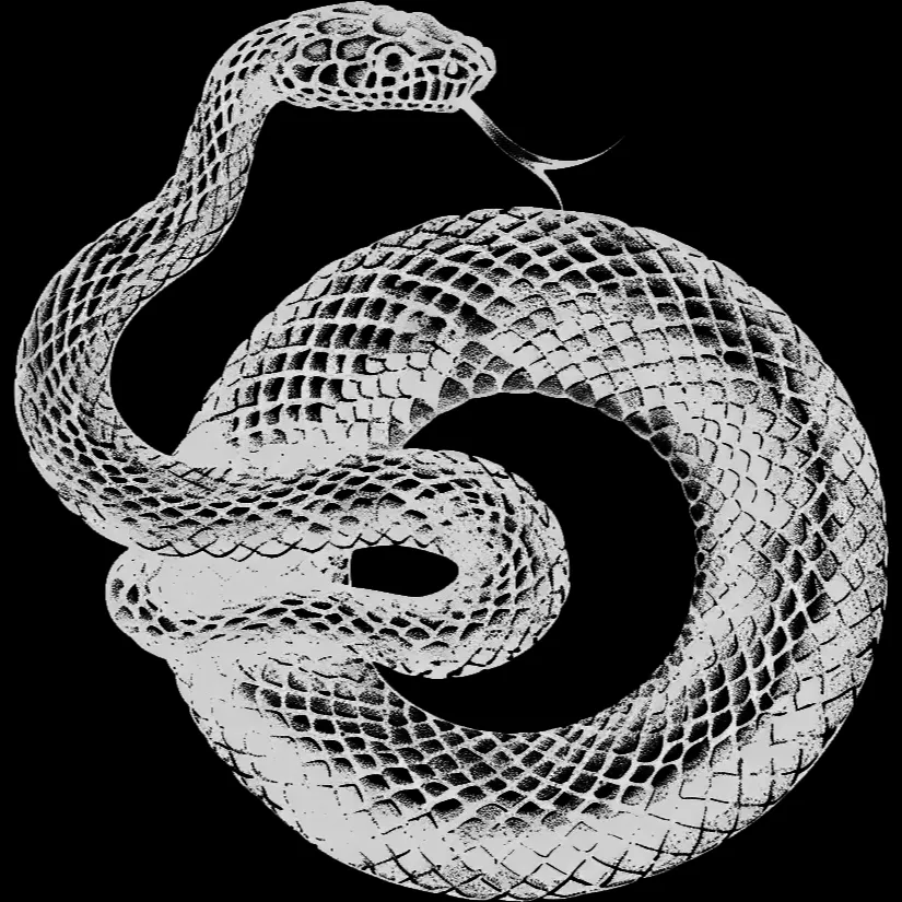 Snake Kit brush 42 of 100 — Procreate stamp preview