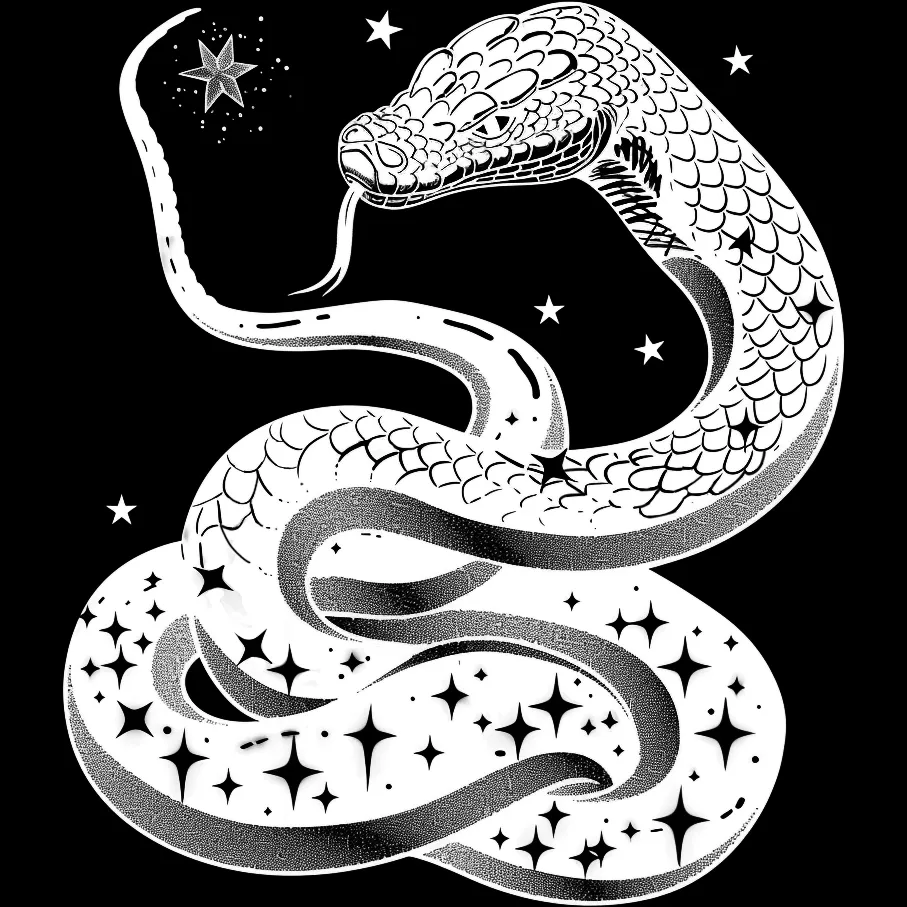 Snake Kit brush 44 of 100 — Procreate stamp preview